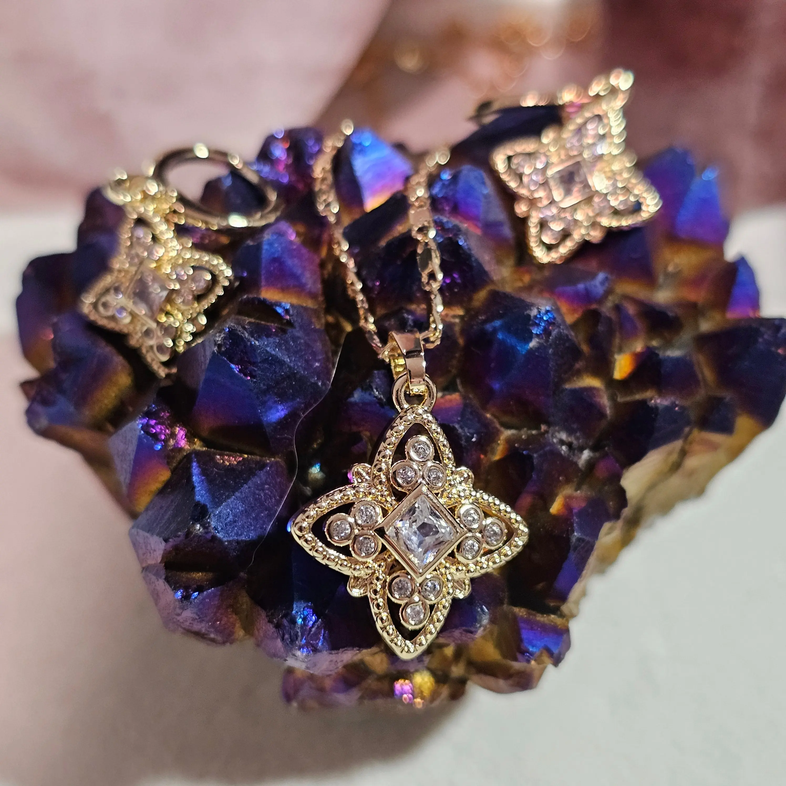 The Regal Gem Charm Set
