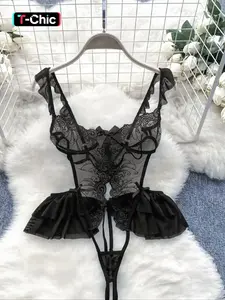 Women's Sexy One-Piece Swimsuit, Slim-Fit Thin Fabric Swimwear, All-Season Comfortable Bathing Suit for Women