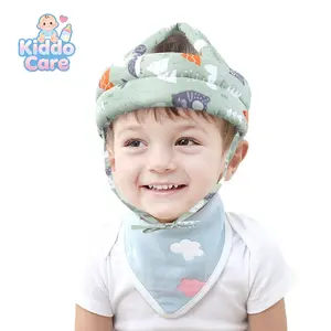 All-round Baby Head Protector – Designed specifically for baby's learning to walk stage, Soft Cushion Infant Safety Helmet, Adjustable Toddler Headguard with Cute Cartoon Prints – Bump-Proof Protective Headgear for Crawling & Walking, Baby Accessories