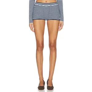 Miaou Emilia Short in Blue Stripe