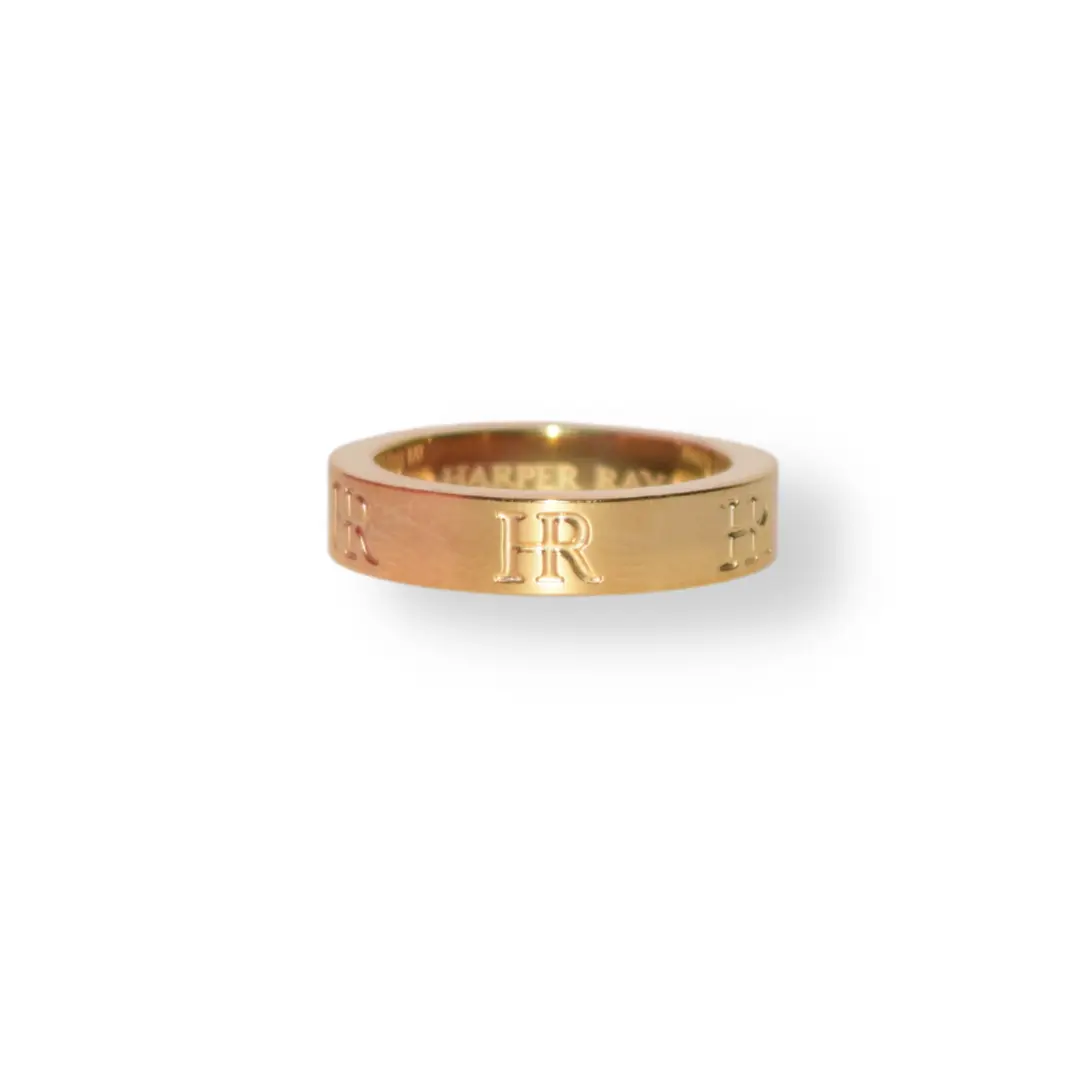 Harper Ray Monogram Ring Harper Ray Monogram Ring