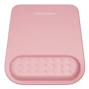 memzuoix Ergonomic Mouse Pad with Wrist Rest Premium Memory Foam for Pain Relief Non-Slip PU Base for Smooth Control for Office & Laptop Use
