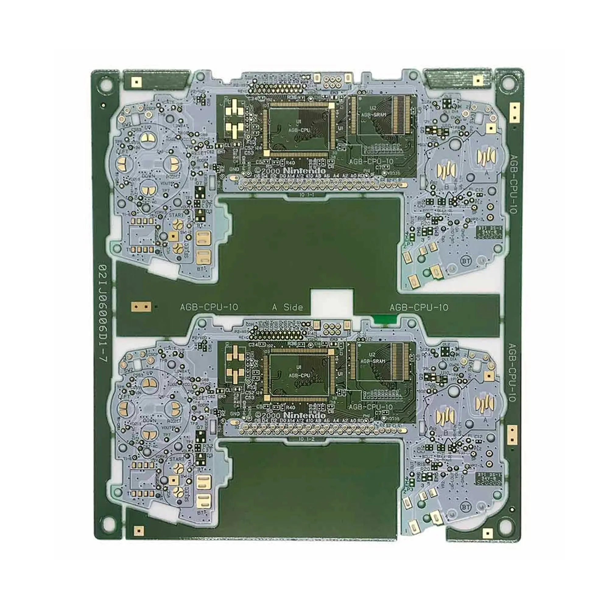 Game Boy Advance Unpopulated Motherboard Panel