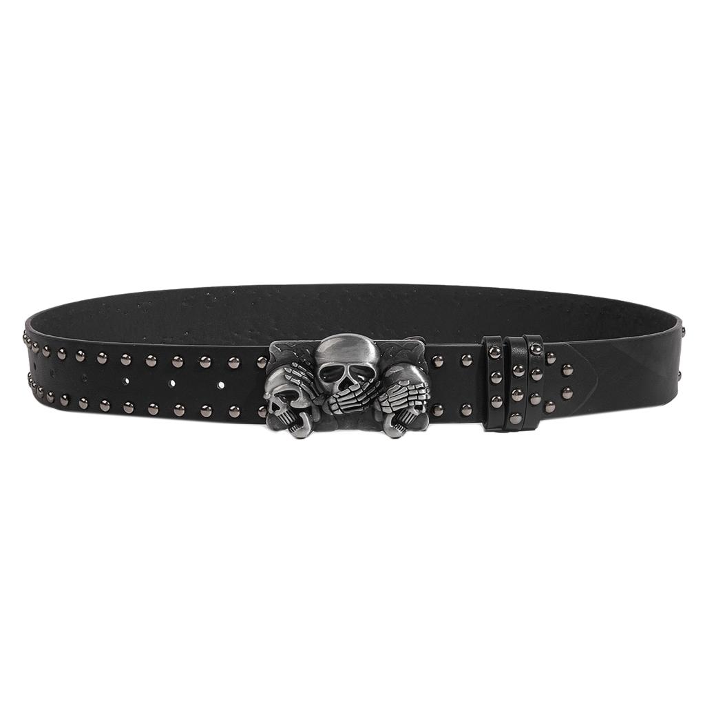 Modern Waist Belt for Daily Costume Punk Buckle Jewelry