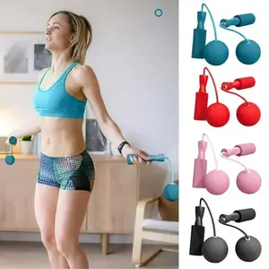 Wireless Jump Rope with Ball, Cordless Jump Rope, Fitness Jump Rope for Home Indoor Sports, Fat Burning, 1pc No Cord Workout Tool