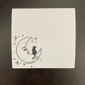 Moon Cat Sticky Note Pad Moon Cat Sticky Note Pad