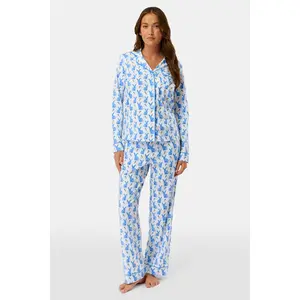 Romy the Rabbit Long Sleeve Polo Pajamas