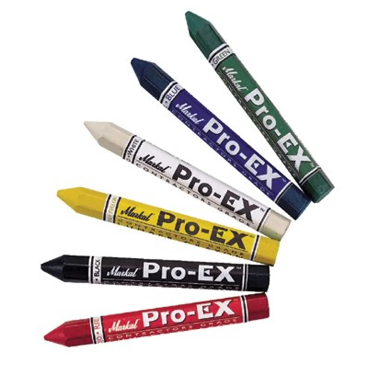 Markal 434-80381 Ma Yellow Pro-Ex Extruded Lumber Crayon