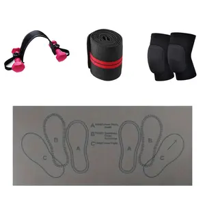 Deep Squat Pad & Dumbbell Hip Thrust Belt & Elbow Brace & Sponge Knee Pad, 4 Counts/set Sports Protective Gear for Dumbbell Weightlifting, Dance, Basketball, Hip Fitness