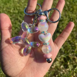 DIY Ballon Animal Charm Keychain Bar