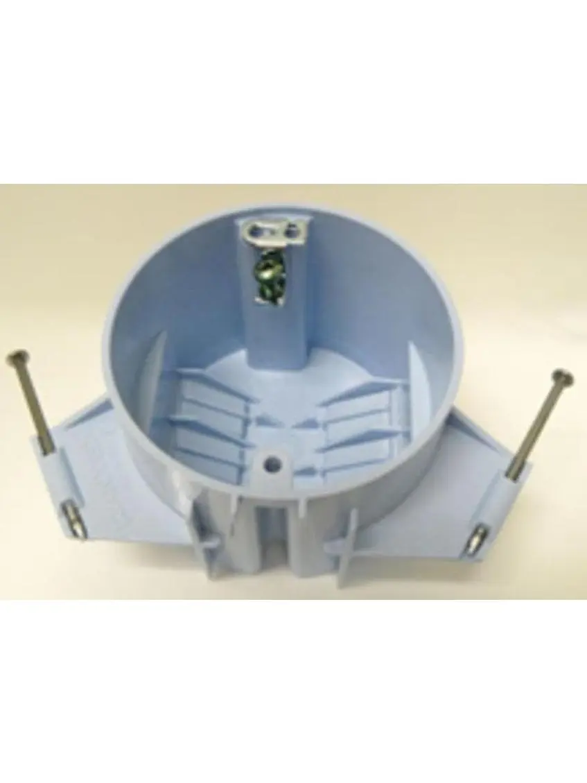 EZ18CNR 3.5 in. PVC Ceiling Box with Nails