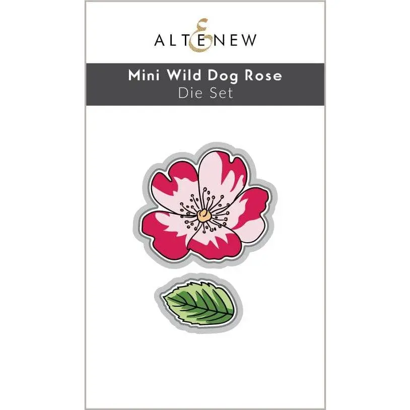 Mini Wild Dog Rose Die Set