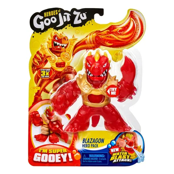 Blazagon Hero Unleash the Power of Heroes of Goo Jit Zu Water Blast!  #SummerFun #WaterFight #GooJitZu sentinel toys horror merchandise  collectibles mini toy fun