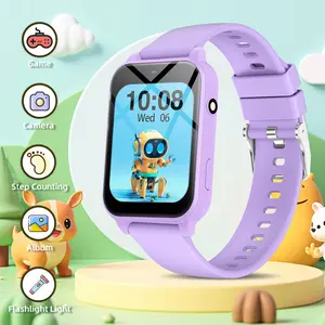 SIMSONLAB Children's Smart Watch, Digital Watch - Multi-Function Game Watch with Flashlight, 18 Fun Games, Calculator, Alarm, Camera Control, 300mAh Battery, Calendar, Supports 24 Languages, Ideal Gift for Boys and Girls, Various Color Options