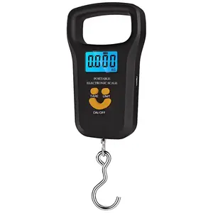 Upgraded Digital Fish Scale 110 Lbs/50 Kg, Multifunctional Portable Luggage Weight Scale with Backlit LCD Display, Perfect Fishing Gift!