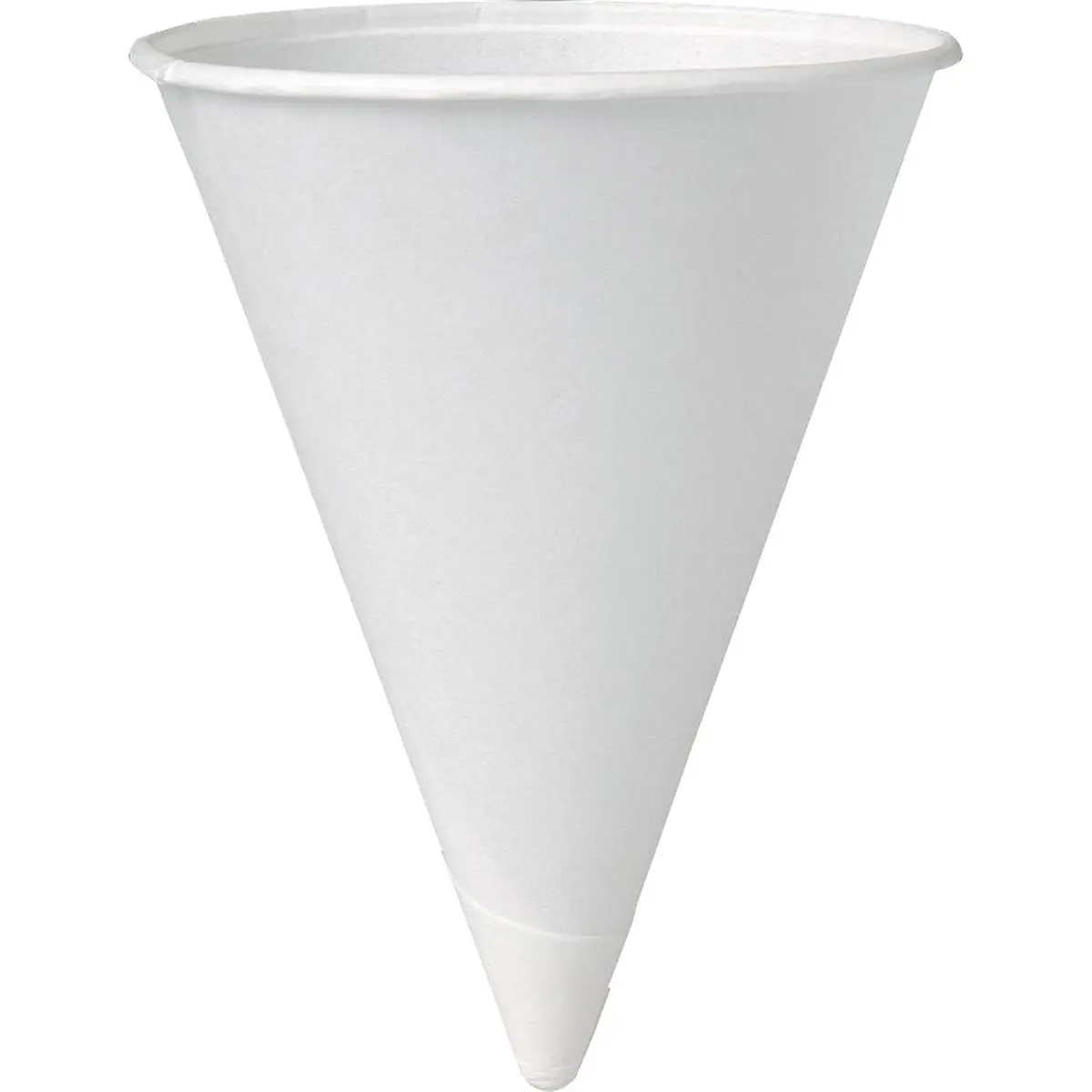 Solo Cup SCC4BR2050CT Pre-Packed Disposable 4 fl oz Eco-Forward Paper Cone Water Cups, Plant-Based Resources, Smooth Rolled Rim, Fast Cleanup, Pre-Packed Disposable Cups