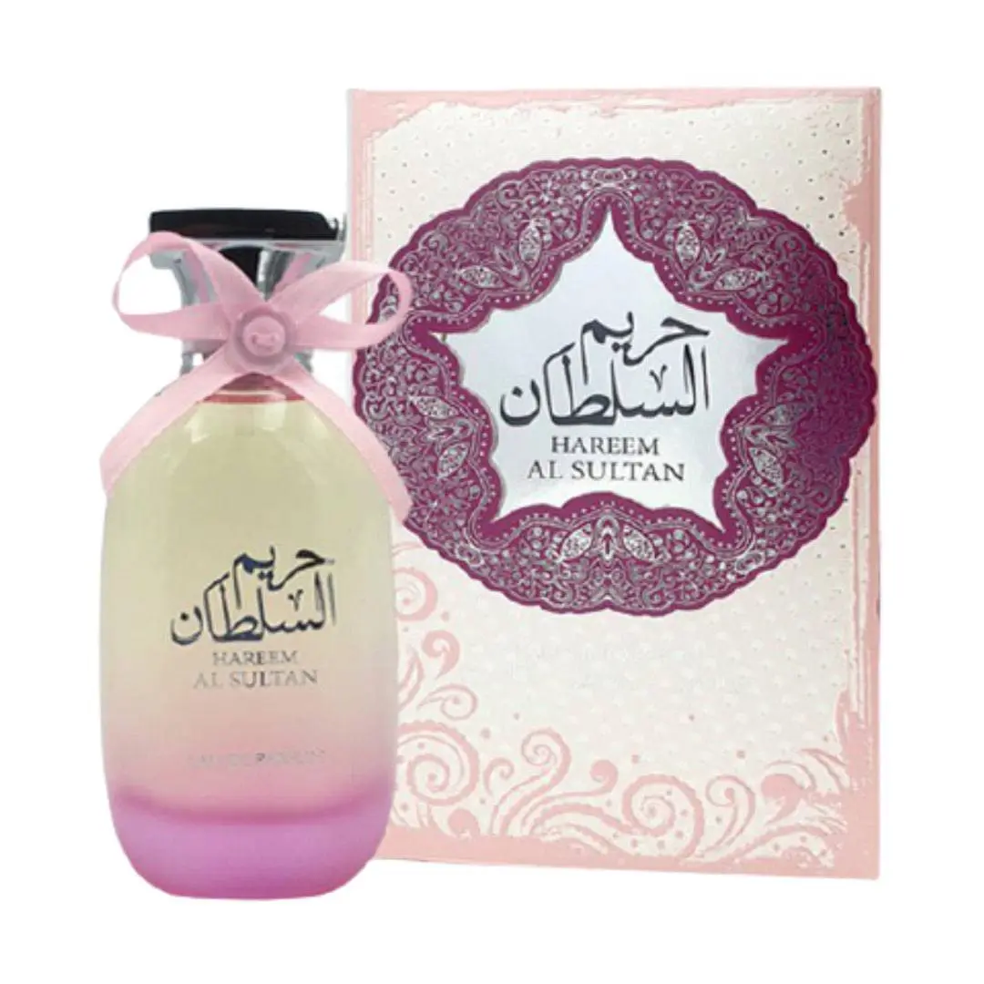 Hareem Al Sultan EDP - 100mL (3.4oz) Long Lasting Women's Perfume By Ard Al Zaafaran Floral Eau De Parfum Fragrance Vanilla Bergamot Scented Hareem Al Sultan EDP - 100mL (3.4oz) Long Lasting Women's Perfume By Ard Al Zaafaran Floral Eau De Parfum Fragrance Vanilla Bergamot Scented