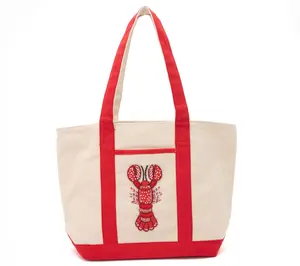 America & Beyond Icon Zip-Top Canvas Tote