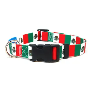 Mexico Dog Collar | Quick Release or Martingale Style