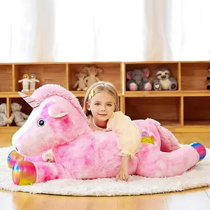 Giant Unicorn Stuffed Animal Plush Toy - 43 Inch Large Jumbo Cute Soft Toys