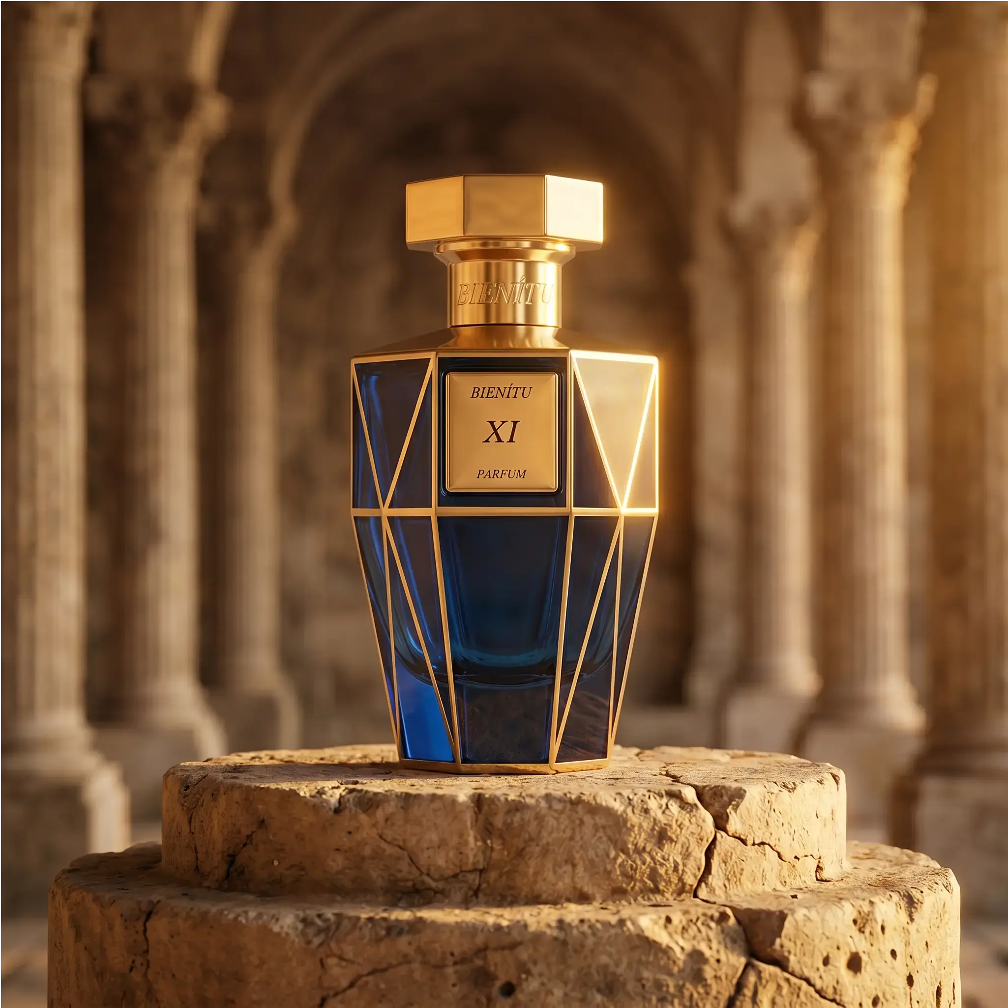 BIENÍTU XI Parfum | Fresh Citrus Luxury Unisex Fragrance | Clean Long-Lasting Perfume | 90ml