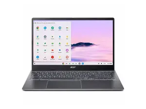 Acer Chromebook Plus 515 CBE595-2T-58CT 15.6" Touchscreen Chromebook - Intel Core 5 120U (1.40 GHz) - 16 GB - 256 GB SSD - ChromeOS - Webcam - Wi-Fi 6E - Iron  NX.JHVAA.002