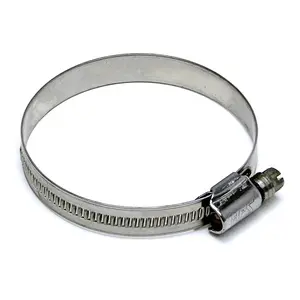 TOOLAZO 10-Pack 304 Stainless Steel  Clamps, Adjustable Worm Gear Clamps 13-19mm & 16-25mm, Heavy Duty Fuel Line and Water  Clamps for Automotive, Plumbing, Marine & Mechanical Repair