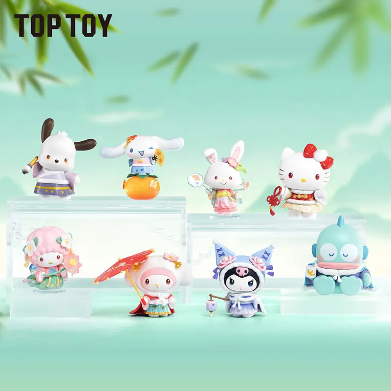 [New Year Gift] TOPTOY SR Cute Characters Seasons Festive Attire Sernd Box – Perfect for Collectors, Cute Desk/ Shelf Decor for Home/Office, Adorable Christmas Giftsies Figures Blind Box,Perfect Gift for Mom,Back-to-School Gifts