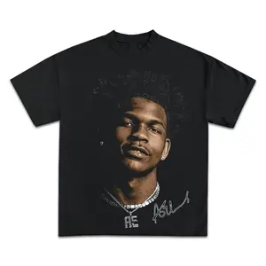 Stylish Anthony Edwards Icy Jumbo Bootleg Graphic T Shirt for Streetwear