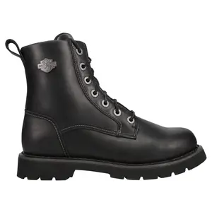 Harley-Davidson Mens Hannon Motorcycle Casual Boots Ankle - Black