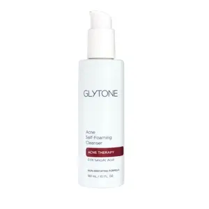 Glytone Self-Foaming Acne Cleanser treats breakouts with salicylic acid and tea tree oil for gentle, refreshing facial cleansing. Skincare Skin Repair