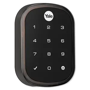 Yale YAYRD256ZW2x-YAYRD256ZW20BP Z-Wave Assure SL Key Free Touchscreen Deadbolt, Oil Rubbed Bronze