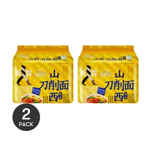 2Packs JINMAILANG Shanxi Knife-Cut Noodles, 3.67 oz/Pack, 5 Packs