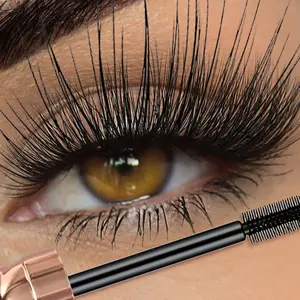 Huasurv Enhancing Mascara Volumizing Curling Long-Lasting Natural Look, Smudgeproof No Clumping, Ideal for Daily Use and Dates