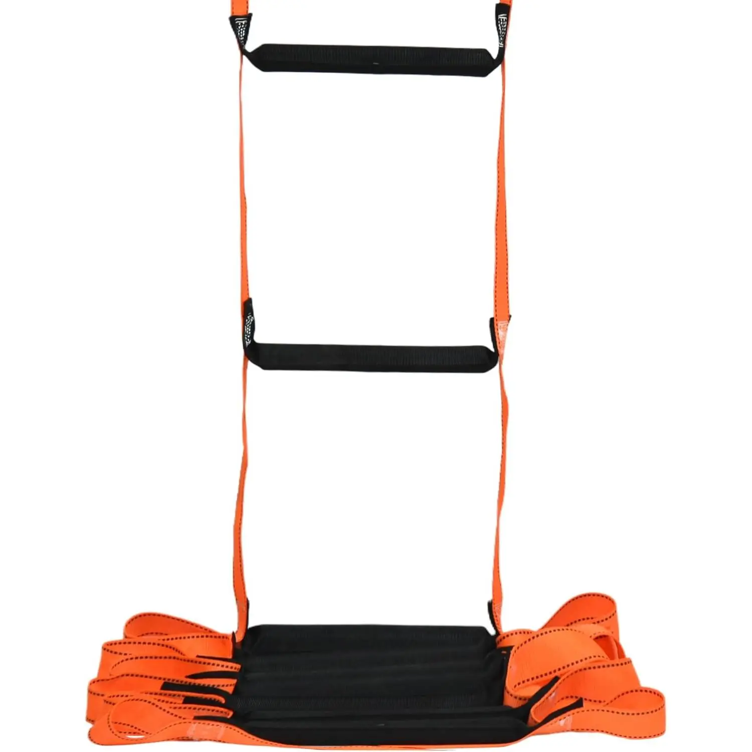 26 Feet Emergency Fire Escape Ladder Reusable Portable Safety Ladder for 2-3 Story Homes Windows Balconies Sailboats Kayaks and More