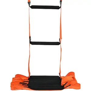 26 Feet Emergency Fire Escape Ladder Reusable Portable Safety Ladder for 2-3 Story Homes Windows Balconies Sailboats Kayaks and More