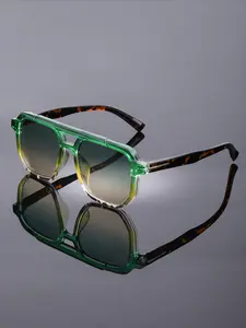 New Vintage Oval Fashion Glasses, Classic Versatile Colorblock Design, Unisex Casual Simple Decorative Eyewear for Men and Women, Fashion Eyeglasses