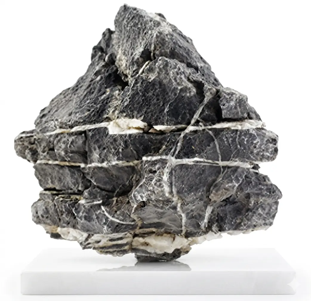 Seiryu Aquascaping Natural Stones - 44 lbs Premium Aquarium-Safe Pre-Washed Hardscape Rock, 8"-13" Large Mountain Texture, Individually Shrink-Wrapped, Enhances Aquariums for Freshwater Hobbyists, Iwagumi Layouts