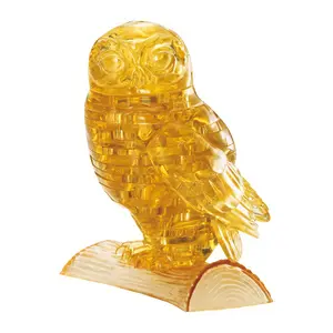 3D Crystal Puzzle - Owl: 42 Pcs