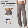 G4Free Wide Leg Pants for Women Loose Yoga Pants with Pockets Petite/Regular/Tall Stretch Casual Lounge Pants Comfort Basic Trouser Womenswear Bottom Wideleg Minimalist Baggy Oversize Oversized, Women's Clothes, Clothes For Women,  #sohochic Gamis