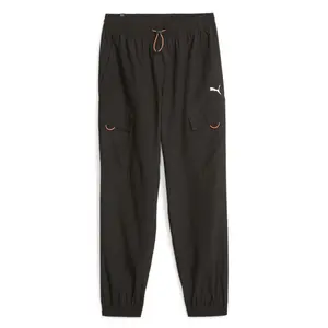 PUMA Mens Open Road Woven Cargo Pants Casual - Black