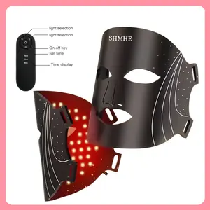 7-Color LED Facial Light Therapy Mask Soft Silicone Face Mask Red Blue Light Skin Care Device for Glowing Skin Anti-Aging Brightening Calm Skin Skincare Gift for Women Birthday Christmas Holidays -- Cream