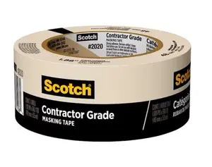 Scotch Contractor Grade Masking Tape 1.88 in. x 60 Yds – Clean Removal