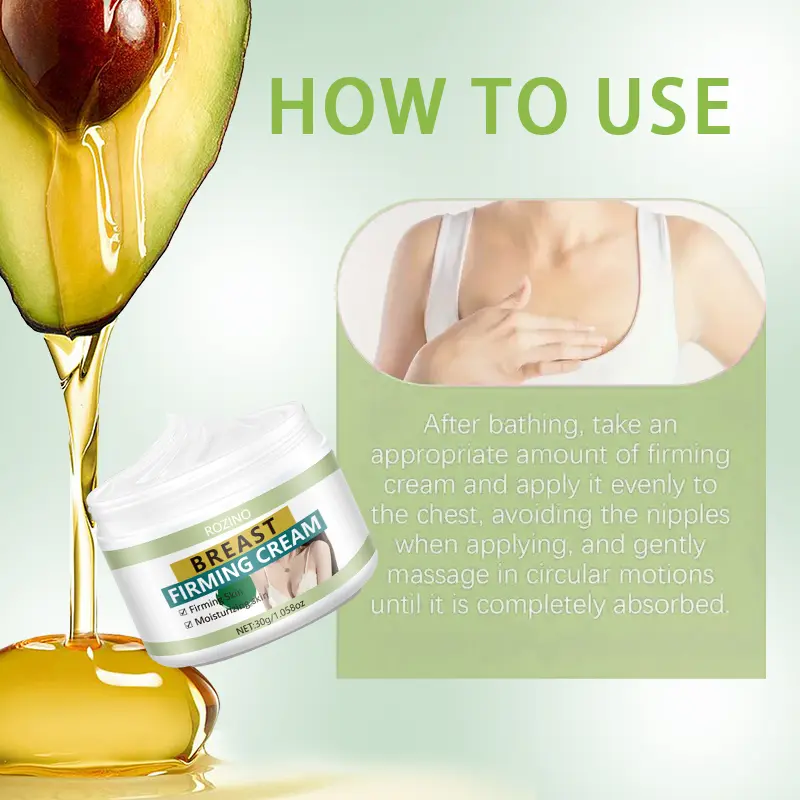 ROZINO- Breast Firming Cream - Avocado Infused Moisturizing