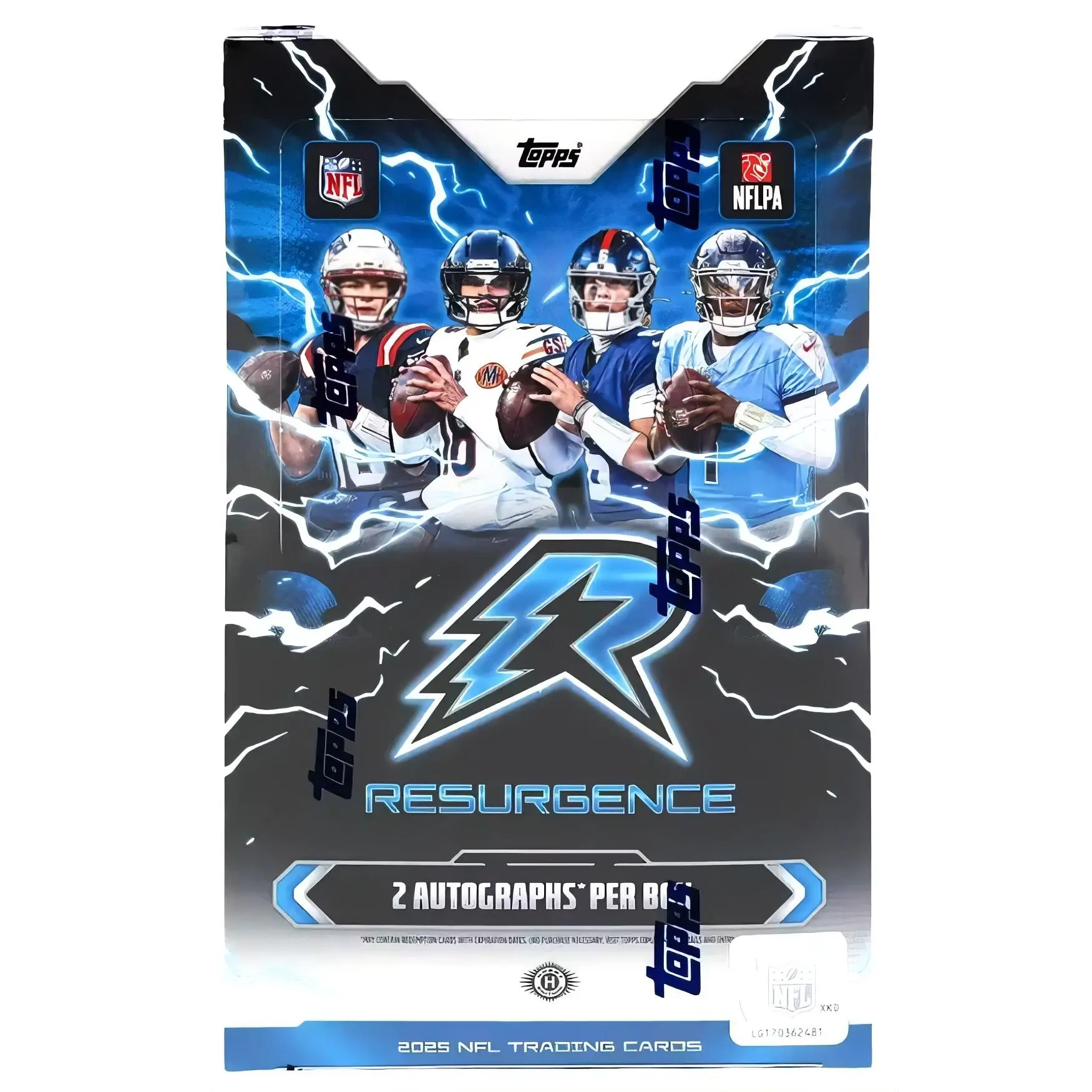 2025 Topps Resurgence NFL Hobby Box- 2 Autographs Per Box - Official NFLPA Licensed Product
