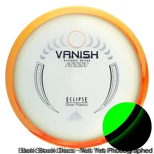 Axiom Eclipse Glow 2.0 Vanish Distance Driver (Stock Stamp) [Back Stock Inventory - Disc and Stamp Color WILL VARY]