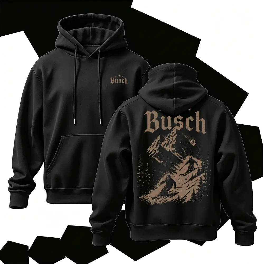 Vintage Ski Mountain Graphic Hoodie | Retro Snowboard Outdoor Sweatshirt | Winter Aesthetic Streetwear Hooded Top | Trendy Pullover Men Women Unisex