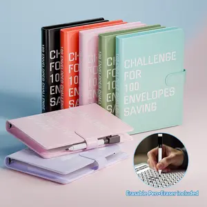 2026 Upgrade Challenge for 100 Envelopes Saving, Easy and Fun Way to Save $5,050, Saving Challenge Budget Binder Budget Planner Financial Organizer Savings Tracker Desk Office Accessories,School Supplies, Budget Plan,Gift ideas,Planners for 2026valentines