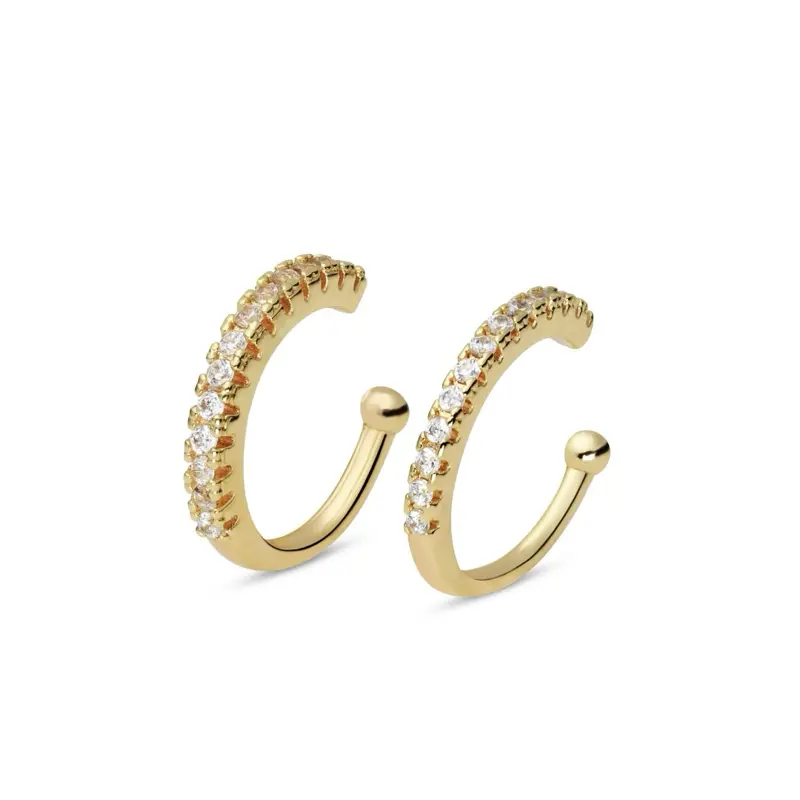 Simple CZ ear cuffs Simple CZ ear cuffs