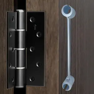 Adjustable Hinge Gap Wrench Set (2 Pieces), New Door Hinge Repair Tool, Upgraded Version, Suitable for Round Bolt Standard Specifications